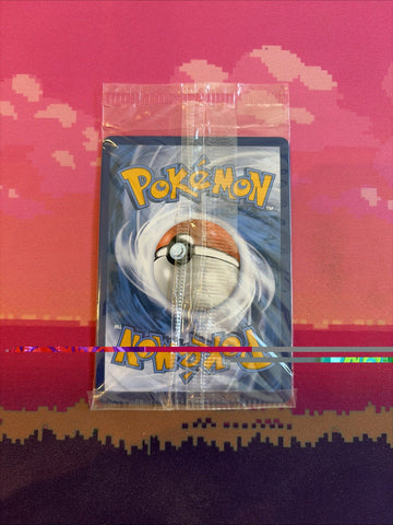 Pokemon Card Lucario VSTAR Black Star Promo SWSH291 SEALED Near Mint (back)