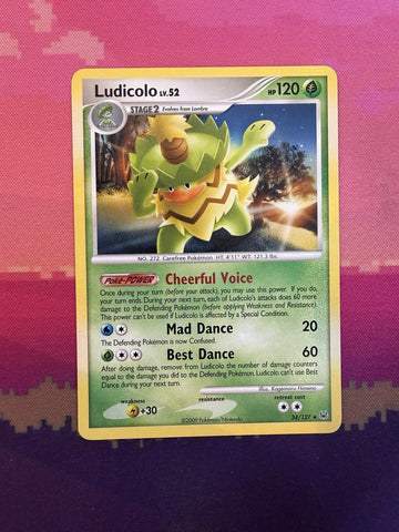 Pokemon Card Ludicolo Platinum Rare 34/127 Near Mint