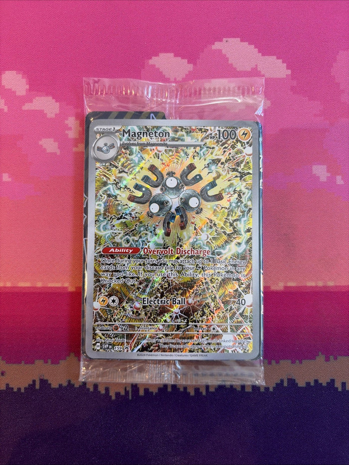 Pokemon Card Magneton Black Star Promo 159 SEALED Near Mint