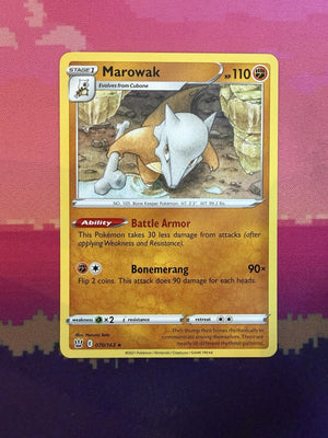 Pokemon Card Marowak Battle Styles Rare 070/163 Near Mint