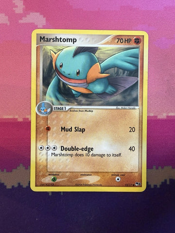 Pokemon Card Marshtomp Pop Series 3 Common 15/17 Near Mint