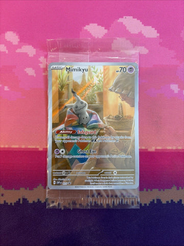 Pokemon Card Mimikyu Black Star Promo 075 SEALED Near Mint