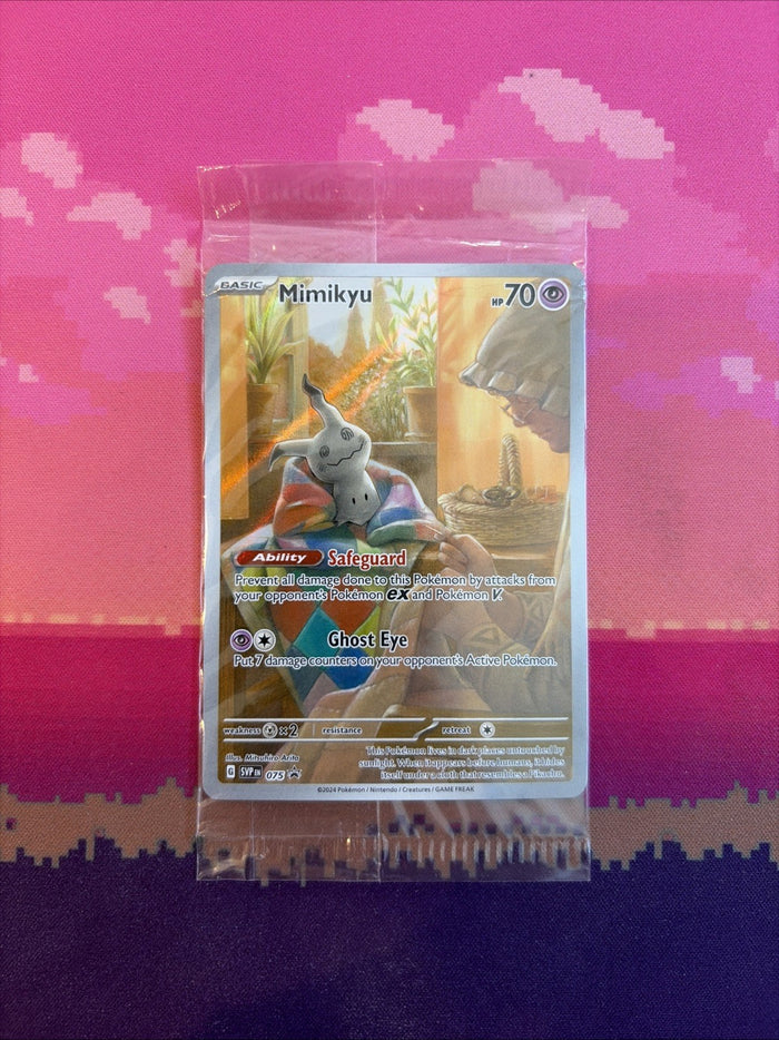 Pokemon Card Mimikyu Black Star Promo 075 SEALED Near Mint