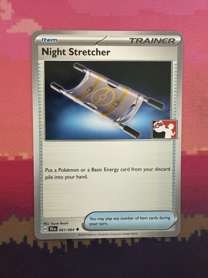 Pokemon Card Night Stretcher Shrouded Fable Prize Pack Stamp 061/064 Near Mint