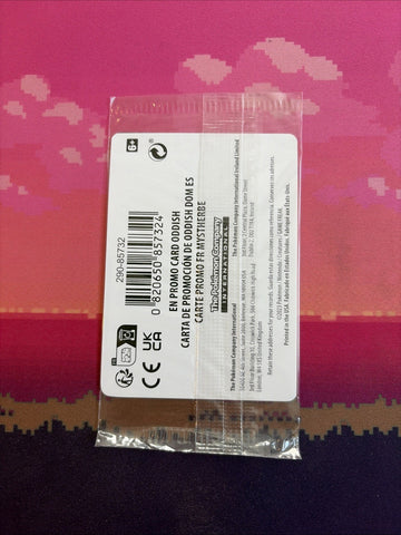 Pokemon Card Oddish Black Star Promo 102 SEALED Near Mint (back)
