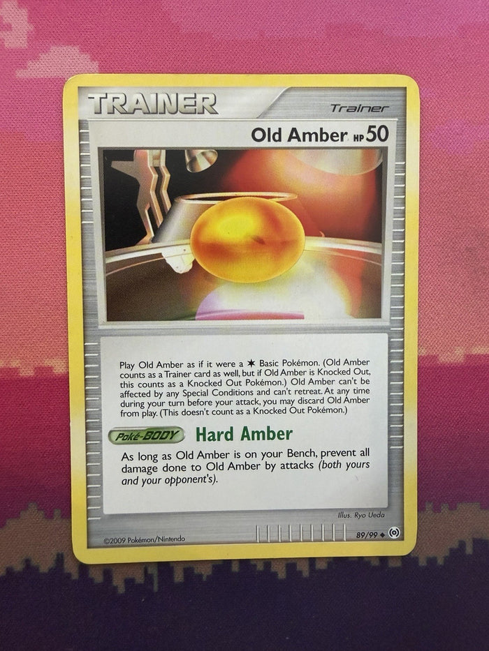 Pokemon Card Old Amber Arceus 89/99 Near Mint