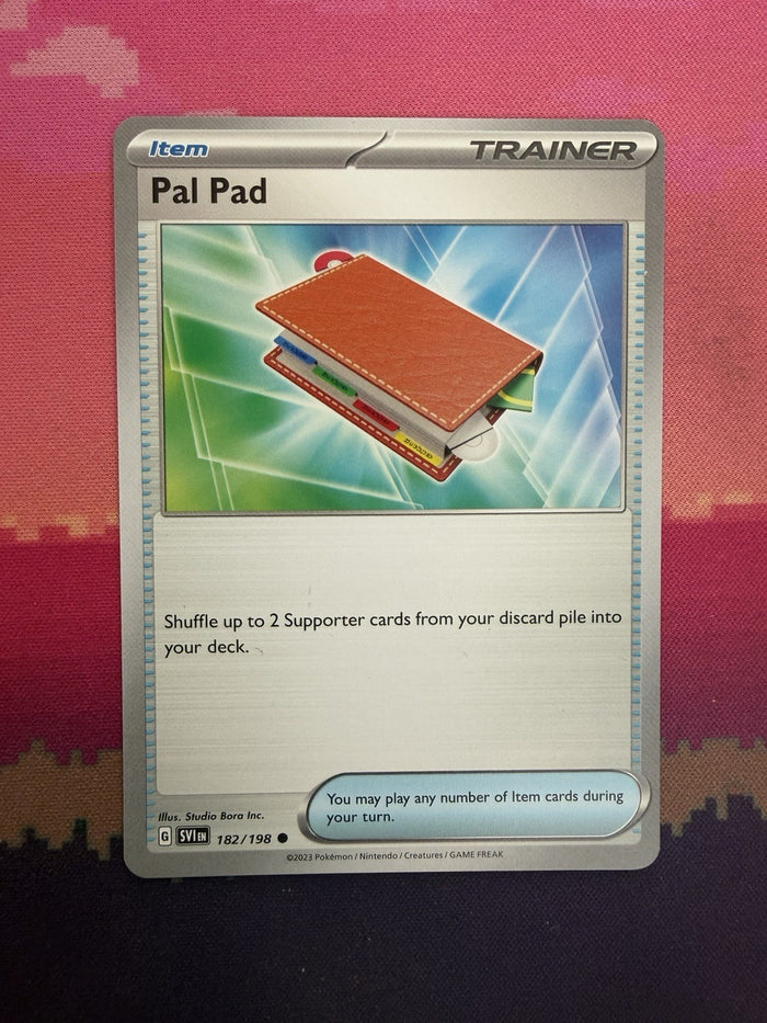Pokemon Card Pal Pad Scarlet & Violet 182/198 Near Mint