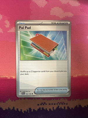 Pokemon Card Pal Pad Scarlet & Violet 182/198 Near Mint