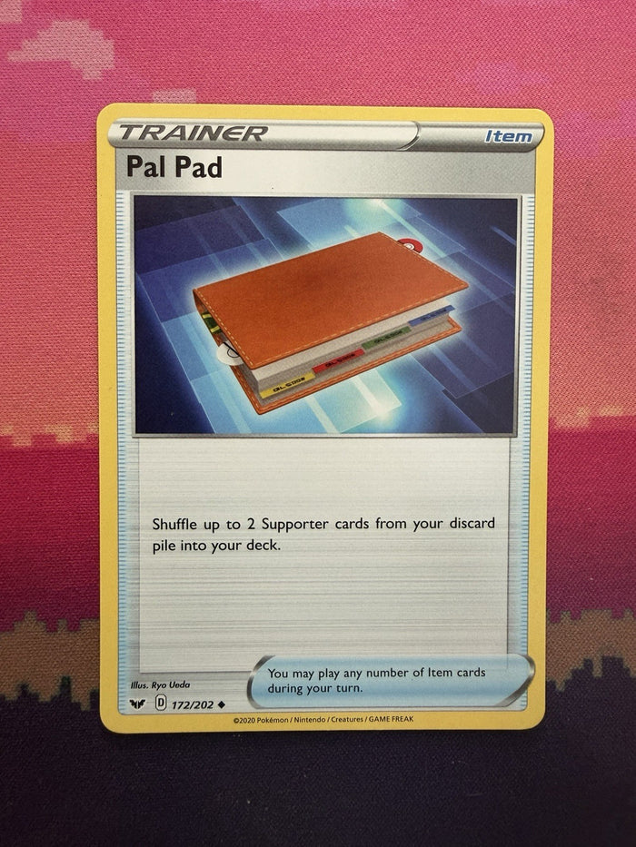 Pokemon Card Pal Pad Sword & Shield 172/202 Near Mint