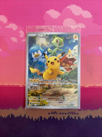 Pokemon Card Pikachu Black Star Promo 027 SEALED Near Mint