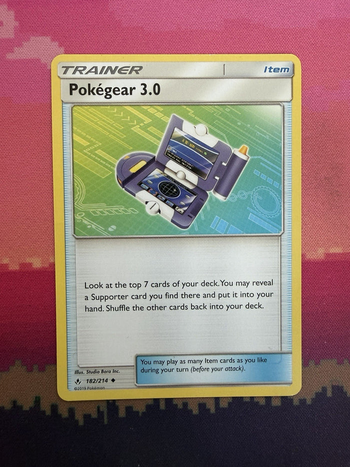 Pokemon Card Pokegear 3.0 Unbroken Bonds 182/214 Near Mint