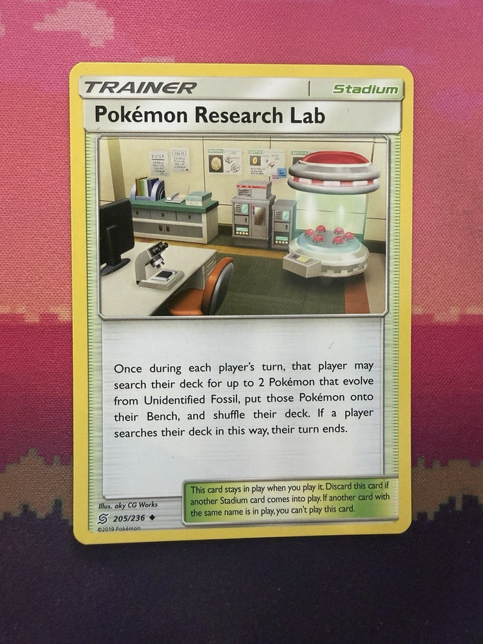 Pokemon Card Pokemon Research Lab Unified Minds 205/236 Near Mint