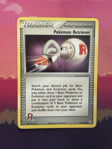 Pokemon Card Pokemon Retriever Team Rocket Return 84/109 Near Mint