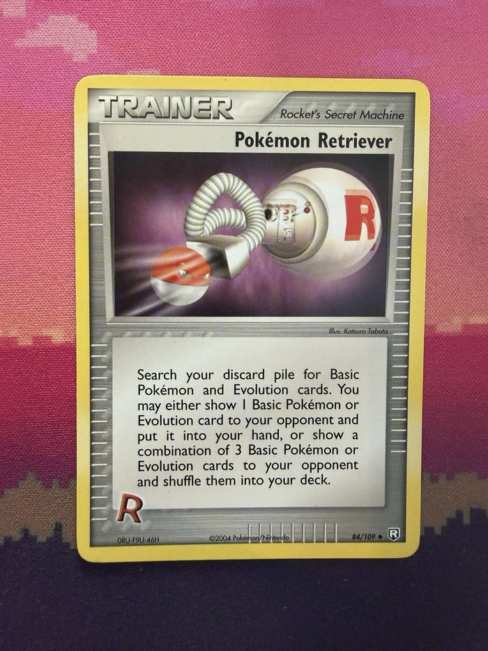 Pokemon Card Pokemon Retriever Team Rocket Return 84/109 Near Mint
