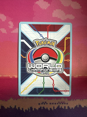 Pokemon Card Prism Energy World Championship  2014 93/99 Near Mint (back)