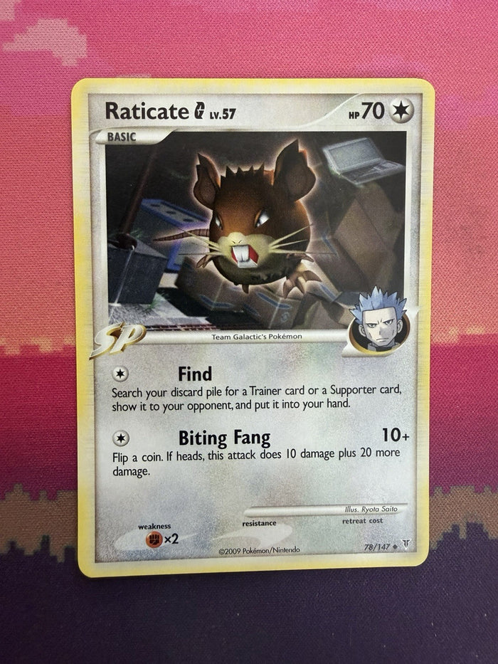 Pokemon Card Raticate Supreme Victors 78/147 Near Mint