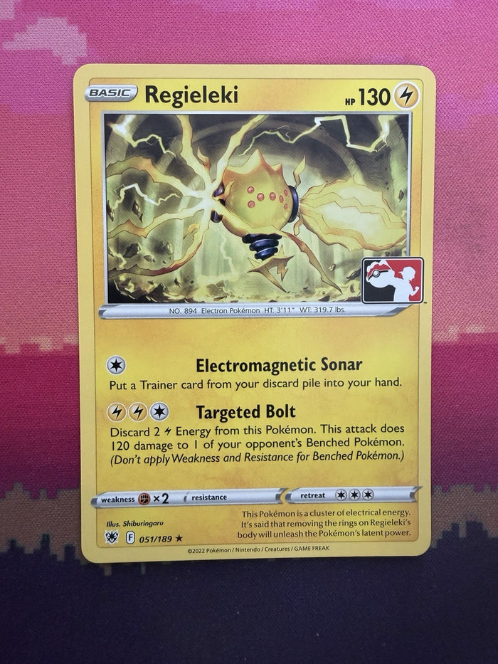 Pokemon Card Regieleki Astral Radiance Prize Pack 051/189 Near Mint
