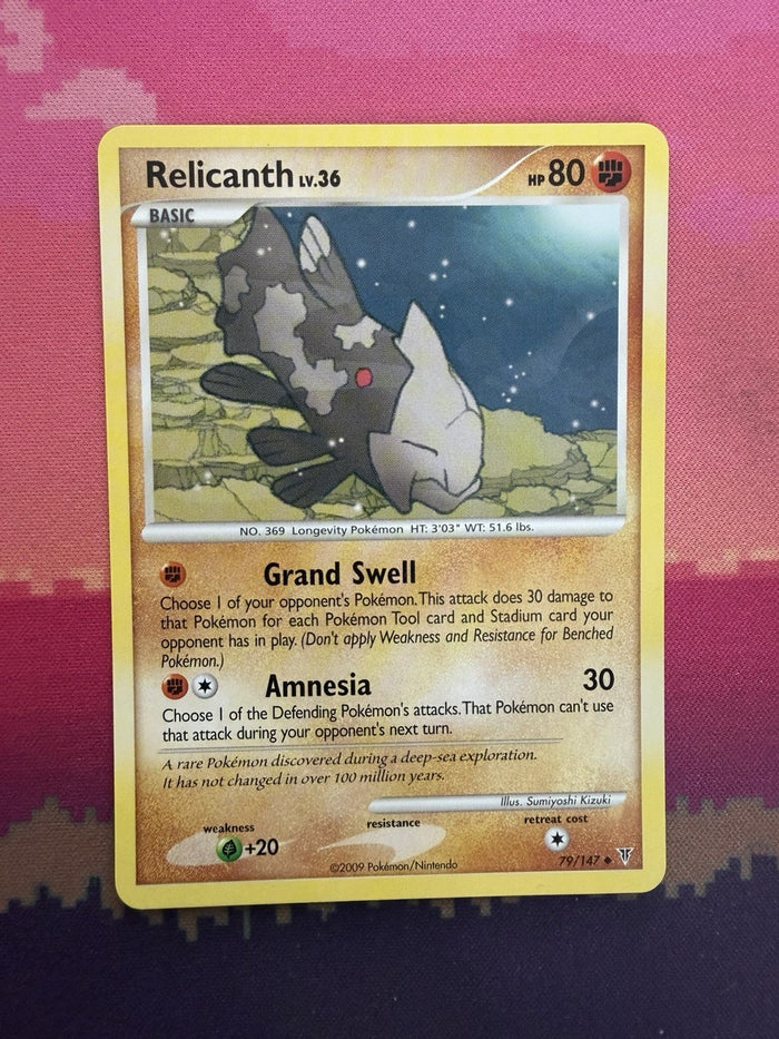 Pokemon Card Relicanth Supreme Victors 79/147 Near Mint