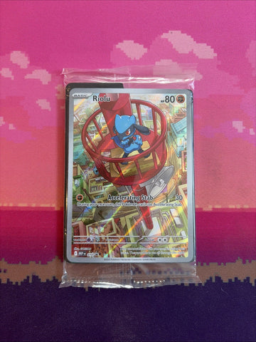 Pokemon Card Riolu Black Star Promo 010 SEALED Near Mint