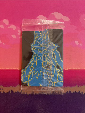 Pokemon Card Riolu Black Star Promo 010 SEALED Near Mint (back)