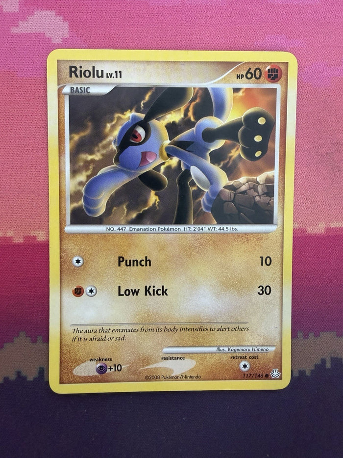 Pokemon Card Riolu Legends Awakened 117/146 Near Mint