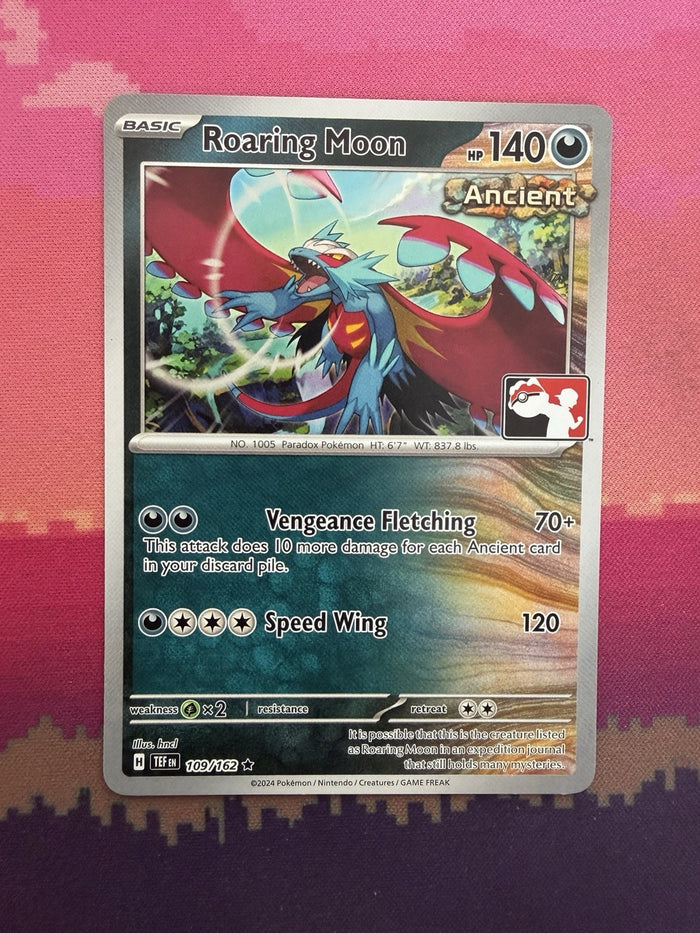 Pokemon Card Roaring Moon Temporal Forces Prize Pack 109/162 Near Mint