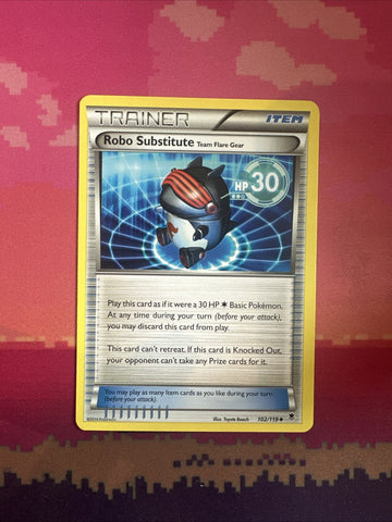 Pokemon Card Robo Substitute (Team Flare Gear) Phantom Forces 102/119 Near Mint