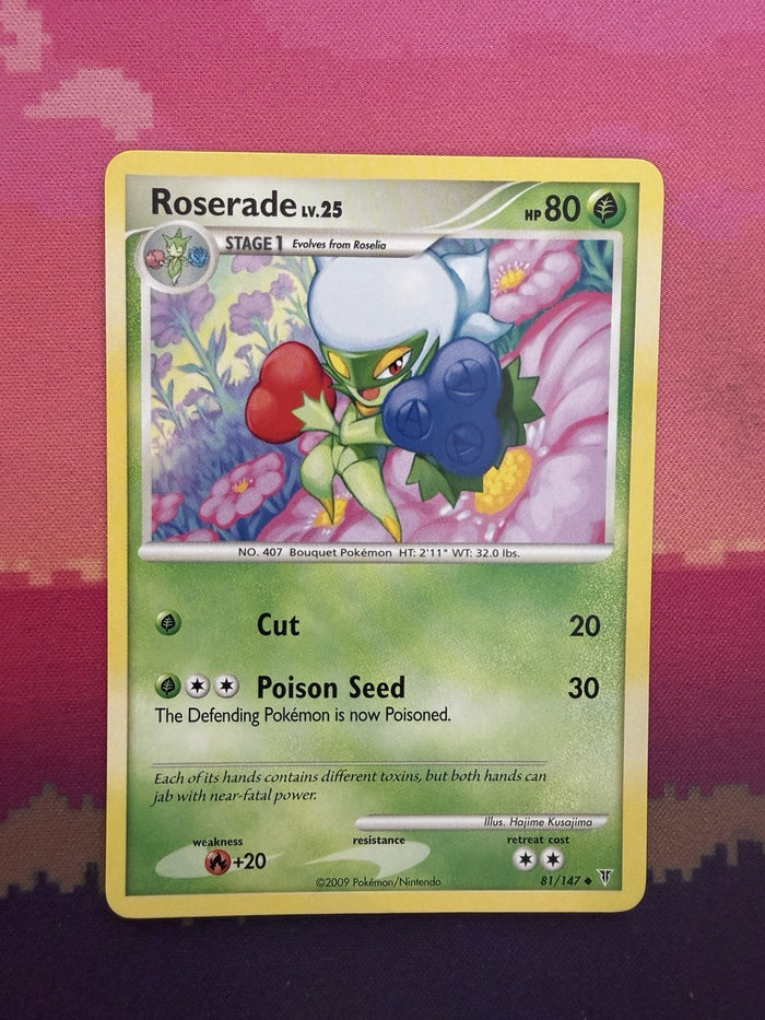 Pokemon Card Roserade Supreme Victors 81/147 Near Mint