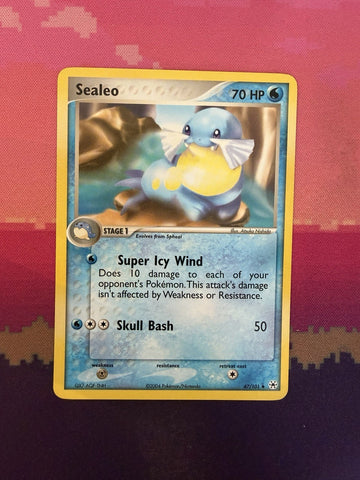 Pokemon Card Sealeo EX Hidden Legends Uncommon 47/101 Near Mint
