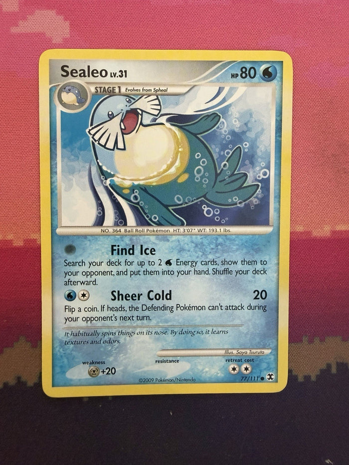 Pokemon Card Sealeo Rising Rivals 77/111 Near Mint