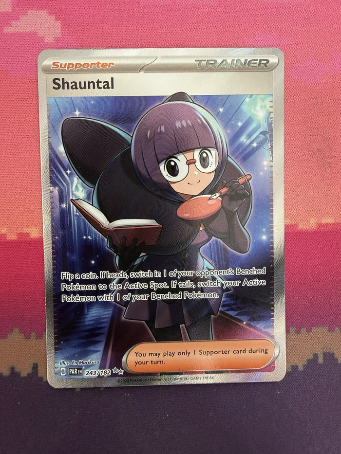 Pokemon Card Shauntal Paradox Rift Ultra Rare 243/182 Near Mint
