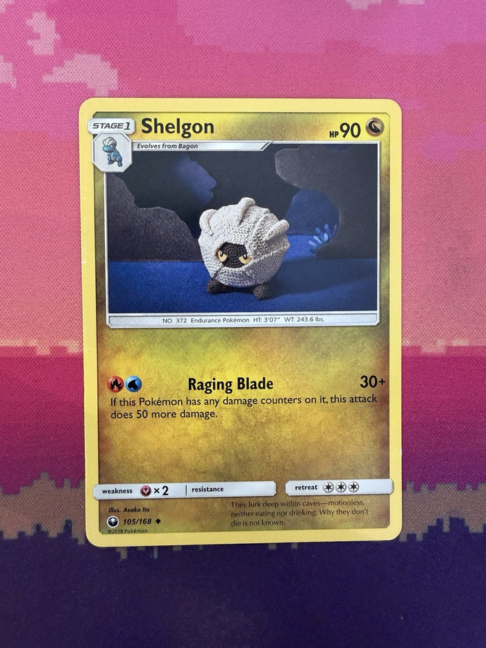 Pokemon Card Shelgon Celestial Storm Common 105/168 Near Mint