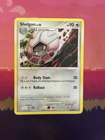 Pokemon Card Shelgon Stormfront Uncommon 50/100 Near Mint