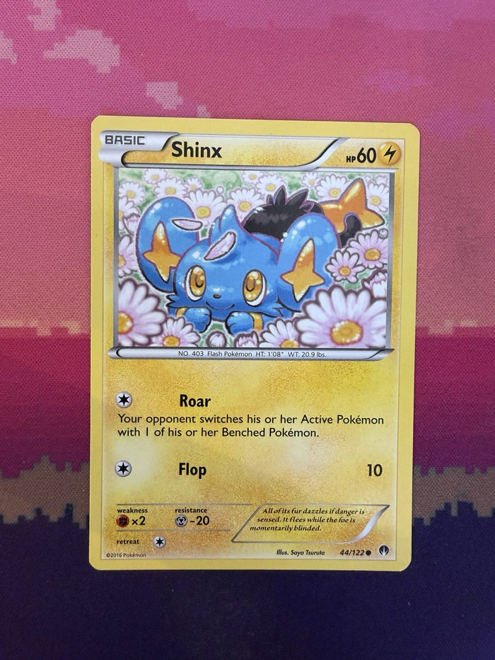 Pokemon Card Shinx BREAKpoint Common 44/122 Near Mint