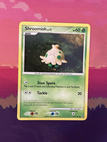 Pokemon Card Shroomish Supreme Victors Common 127/147 Near Mint