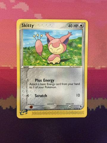 Pokemon Card Skitty EX Ruby & Sapphire Common 70/109 Near Mint
