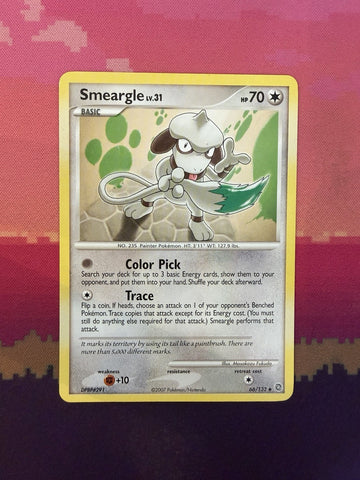 Pokemon Card Smeargle Secret Wonders Uncommon 66/132 Near Mint