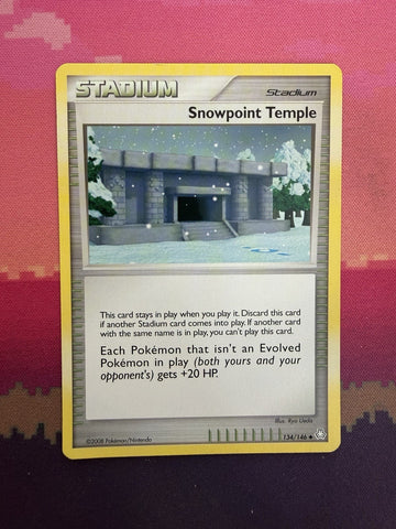 Pokemon Card Snowpoint Temple Legends Awakened 134/146 Near Mint