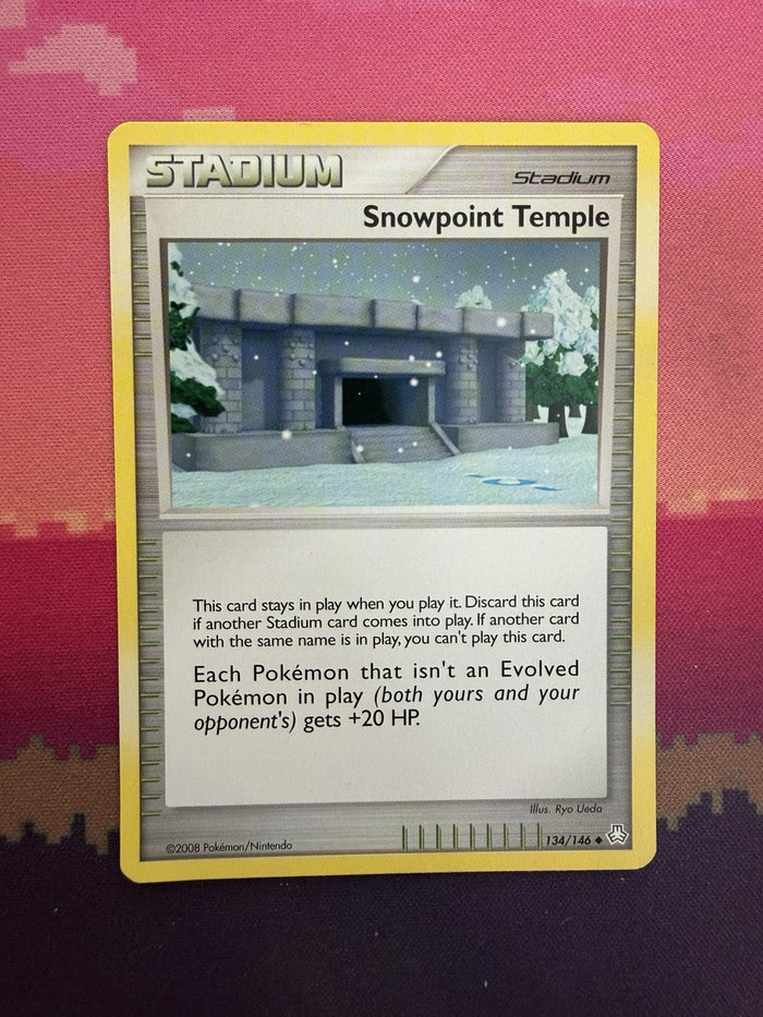 Pokemon Card Snowpoint Temple Legends Awakened 134/146 Near Mint