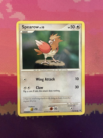 Pokemon Card Spearow Majestic Dawn Common 74/100 Near Mint