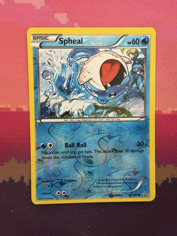Pokemon Card Spheal Primal Clash Common 45/160 Near Mint