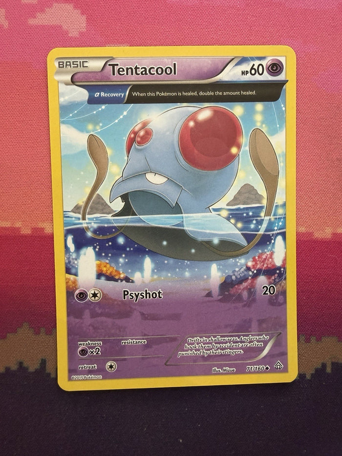 Pokemon Card Tentacool Primal Clash 71/160 Near Mint