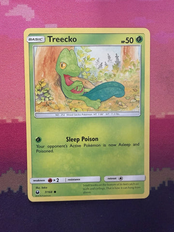Pokemon Card Treecko Celestial Storm 7/168 Near Mint