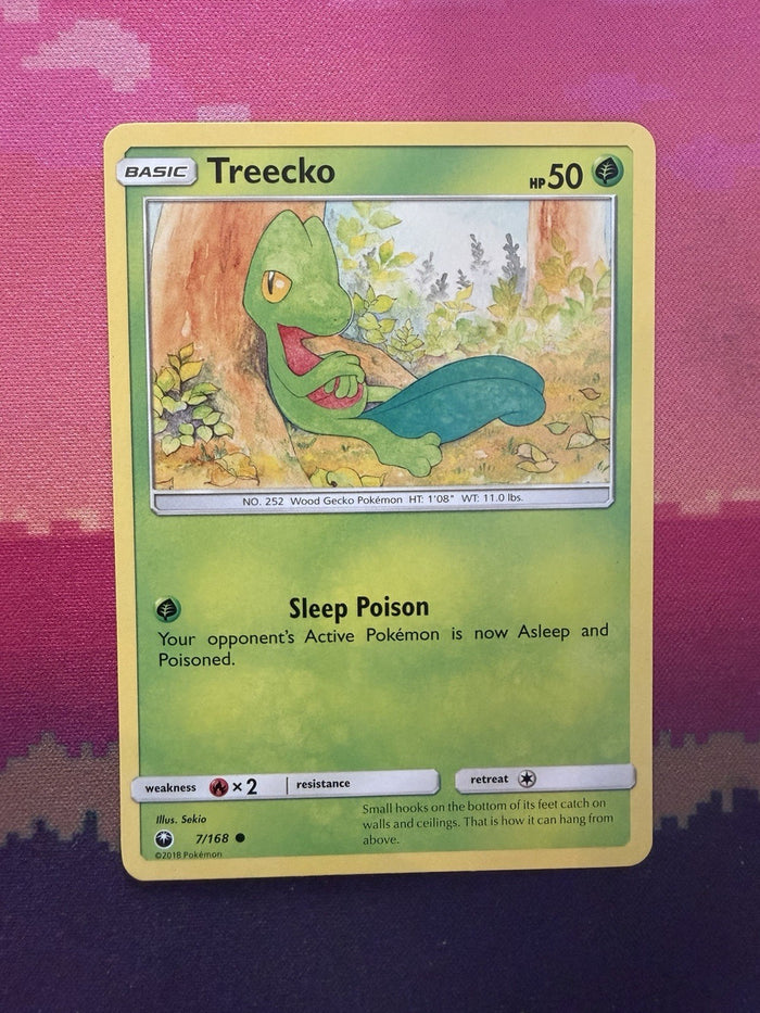 Pokemon Card Treecko Celestial Storm 7/168 Near Mint