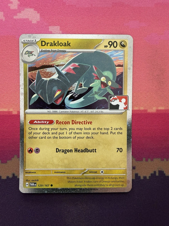 Pokemon Card Twilight Masquerade Cosmo Holo Prize Pack 129/167 Near Mint