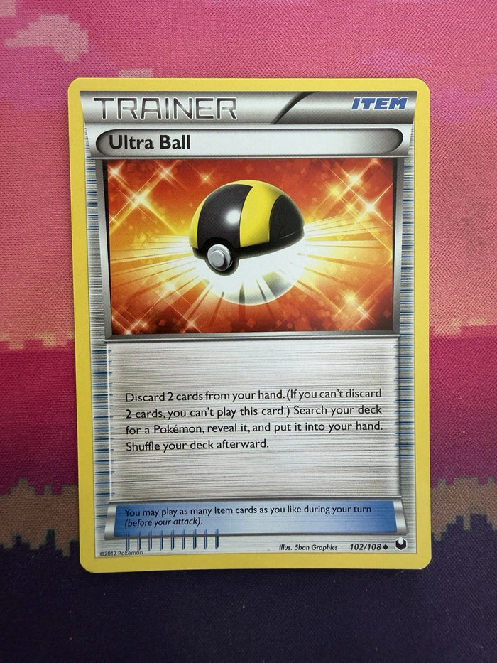Pokemon Card Ultra Dark Explorers 102/108 Near Mint