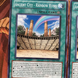 RYMP-EN053 x3 Ancient City - Rainbow Ruins Common Yugioh Card 1st Edition