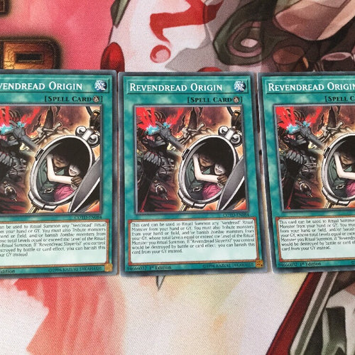 COTD-EN084 Yugioh 3x Revendread Origin (NM)