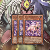 FOTB-EN002 x3 Crystal Beast Amethyst Cat Common Excellent Condition Yugioh