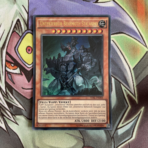 TDIL-EN084 Subterror Behemoth Stalagmo Ultra Rare UNL Ed NM Yugioh Card GERMAN